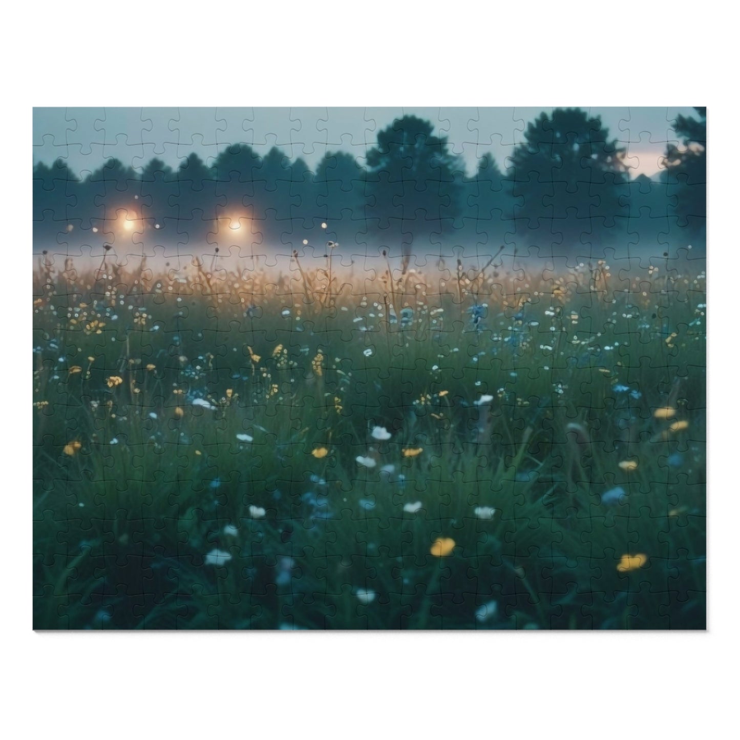 Jigsaw Puzzle - Echoes in the Mist by Chaia Malana Art