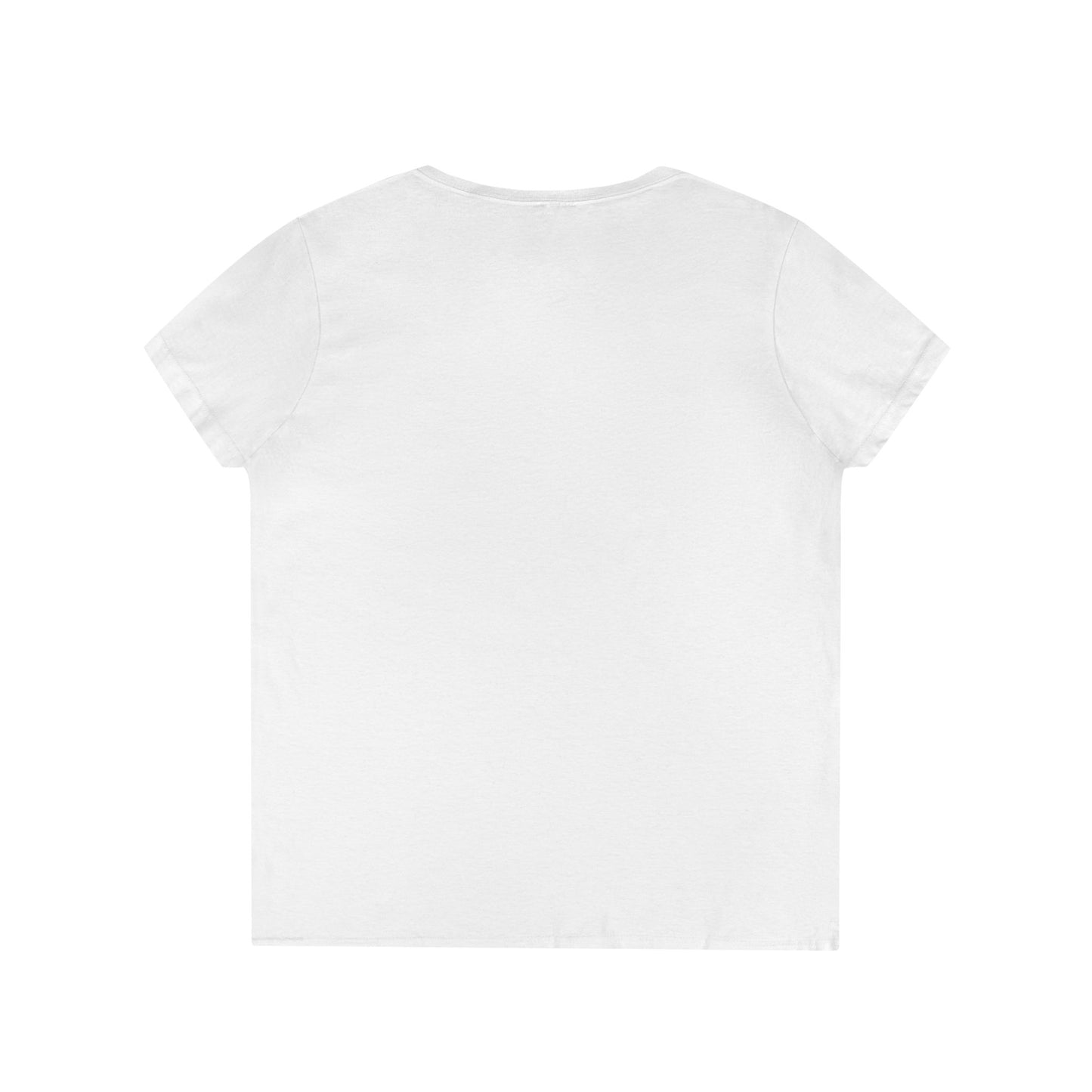 V-Neck T-Shirt 'NEW JEANLAND' Design