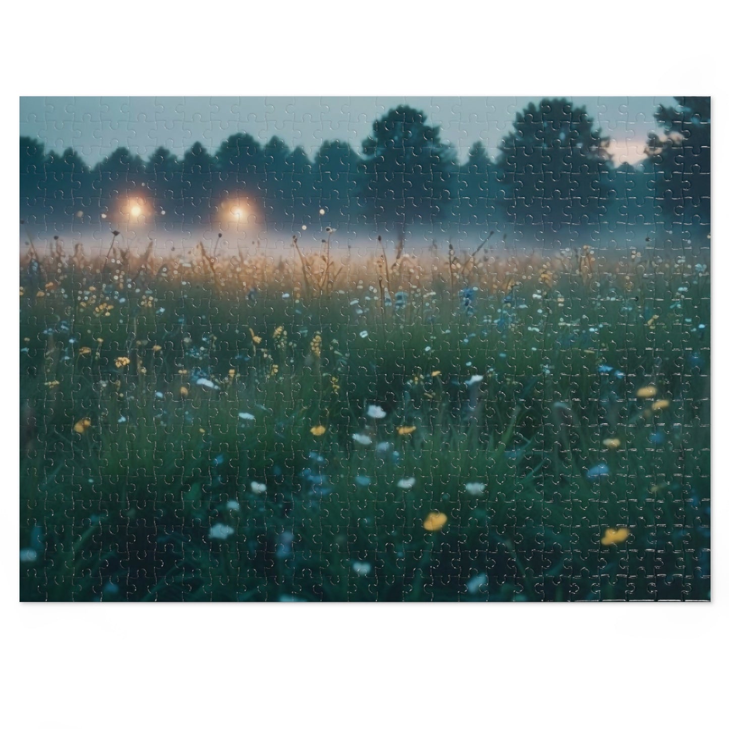 Jigsaw Puzzle - Echoes in the Mist by Chaia Malana Art