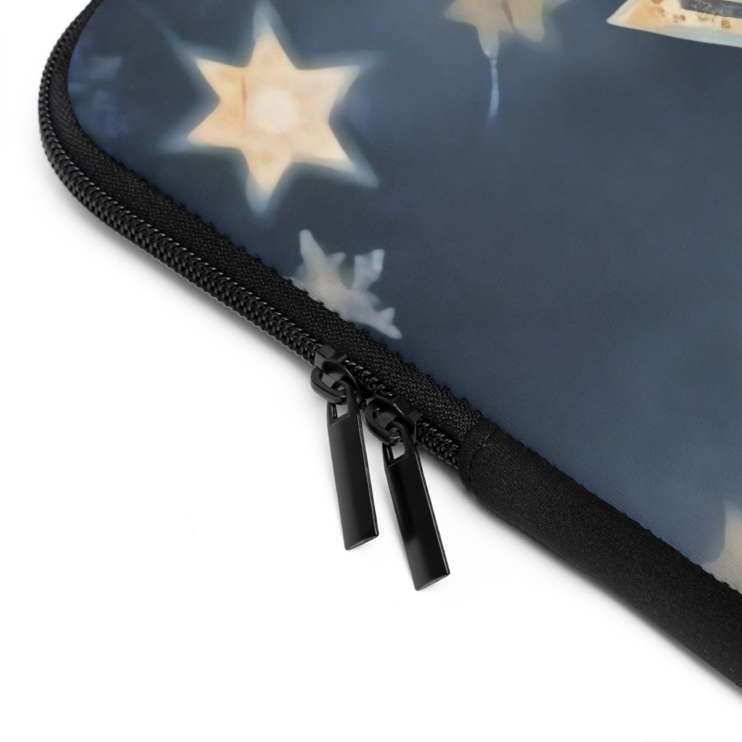 Jewish Star of David Winter Design "Celestial Glow" by Chaia Malana