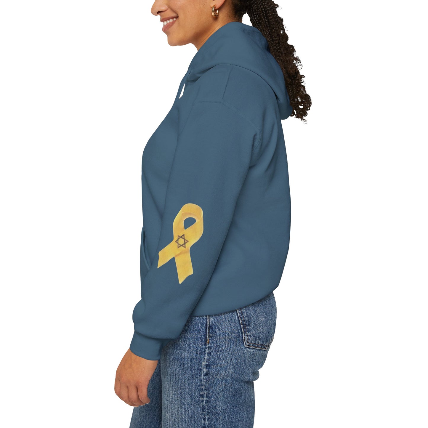 Hooded Sweatshirt Yellow Ribbon Bring Them Home Now