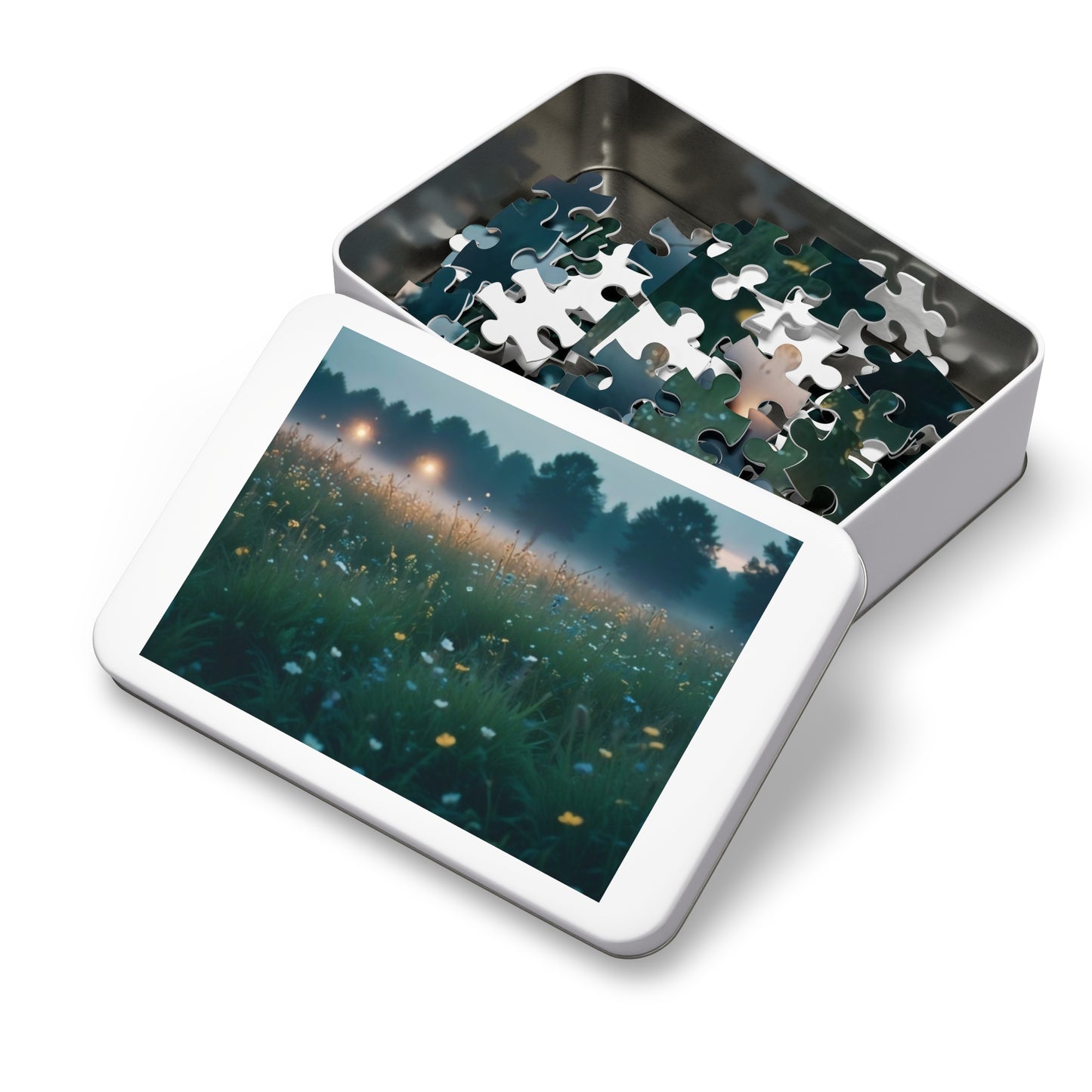 Jigsaw Puzzle - Echoes in the Mist by Chaia Malana Art