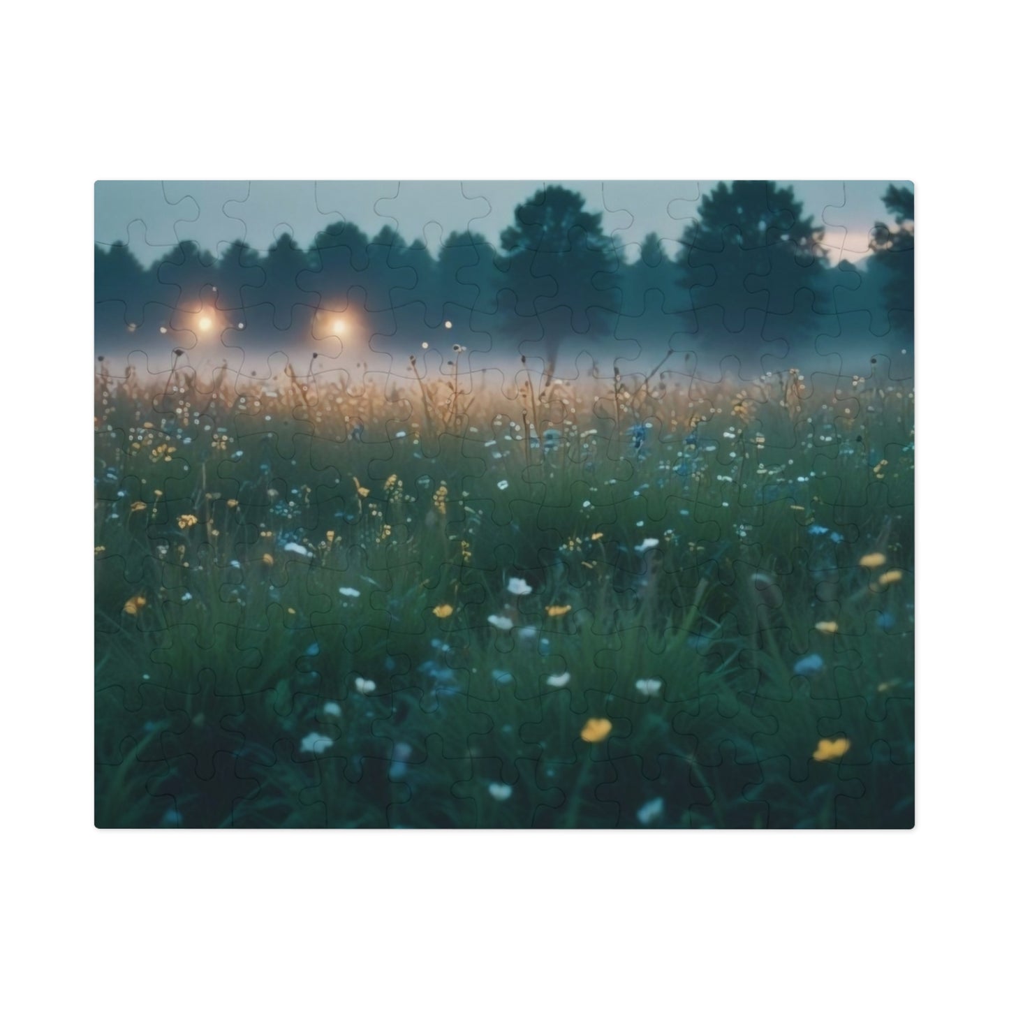 Jigsaw Puzzle - Echoes in the Mist by Chaia Malana Art