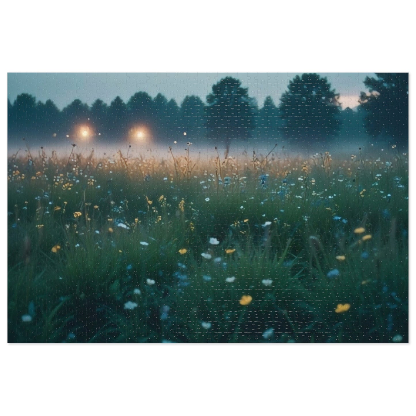 Jigsaw Puzzle - Echoes in the Mist by Chaia Malana Art