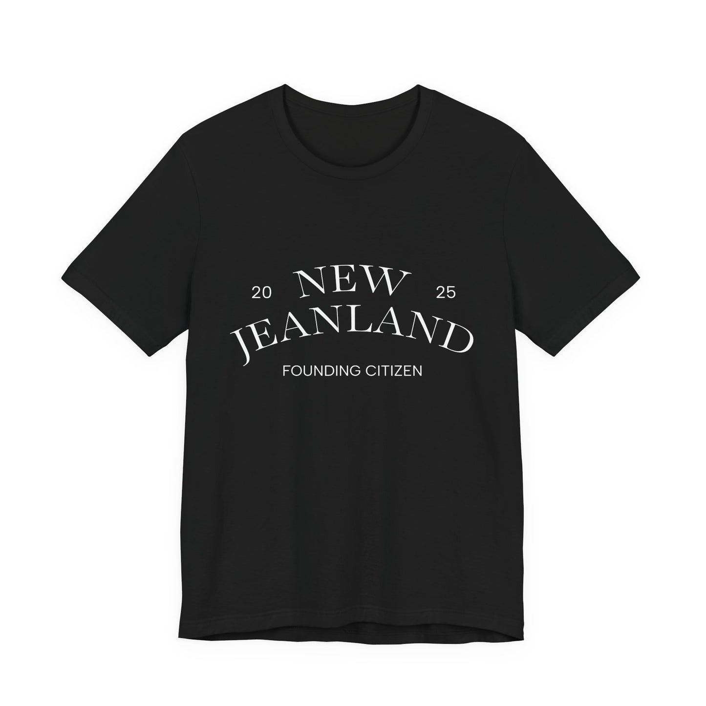Unisex Heavy Cotton Tee featuring 'NEW JEANLAND' Design