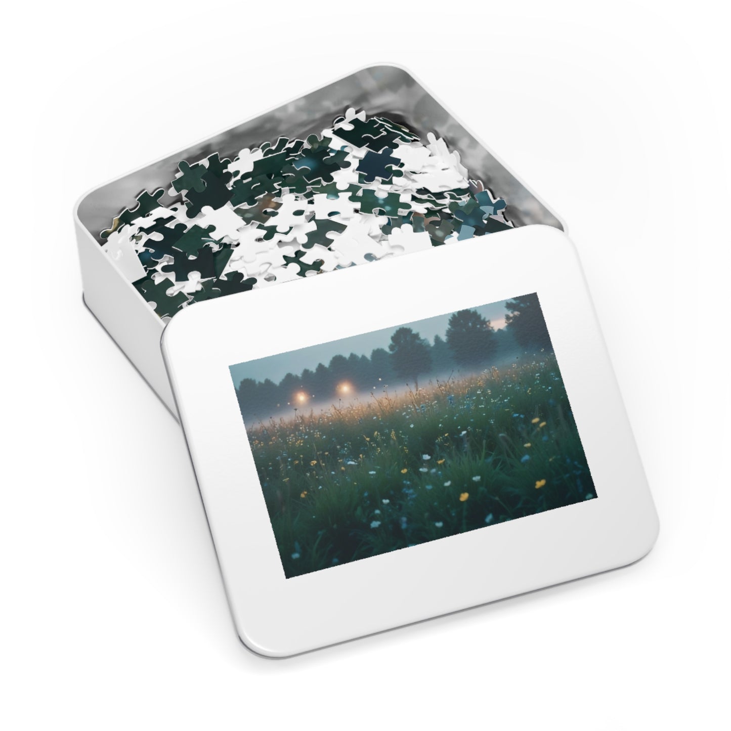 Jigsaw Puzzle - Echoes in the Mist by Chaia Malana Art