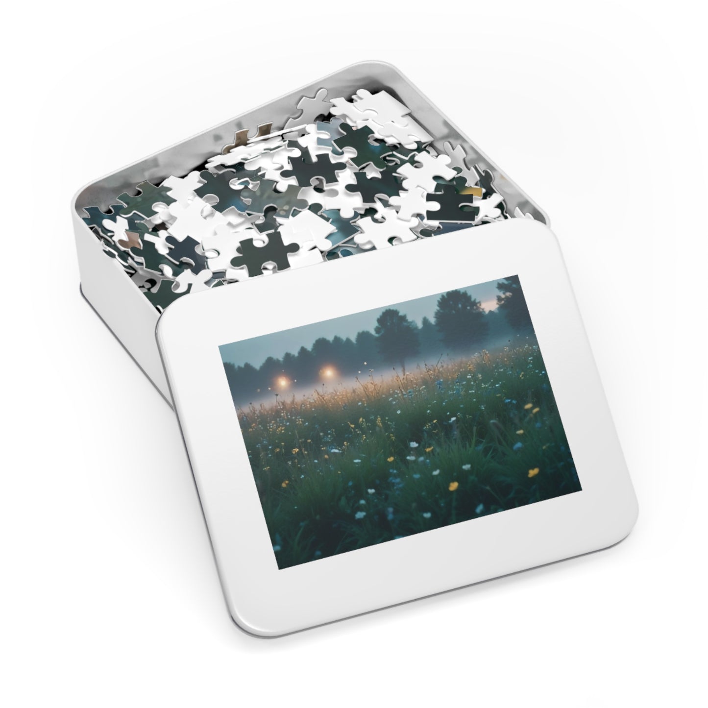 Jigsaw Puzzle - Echoes in the Mist by Chaia Malana Art