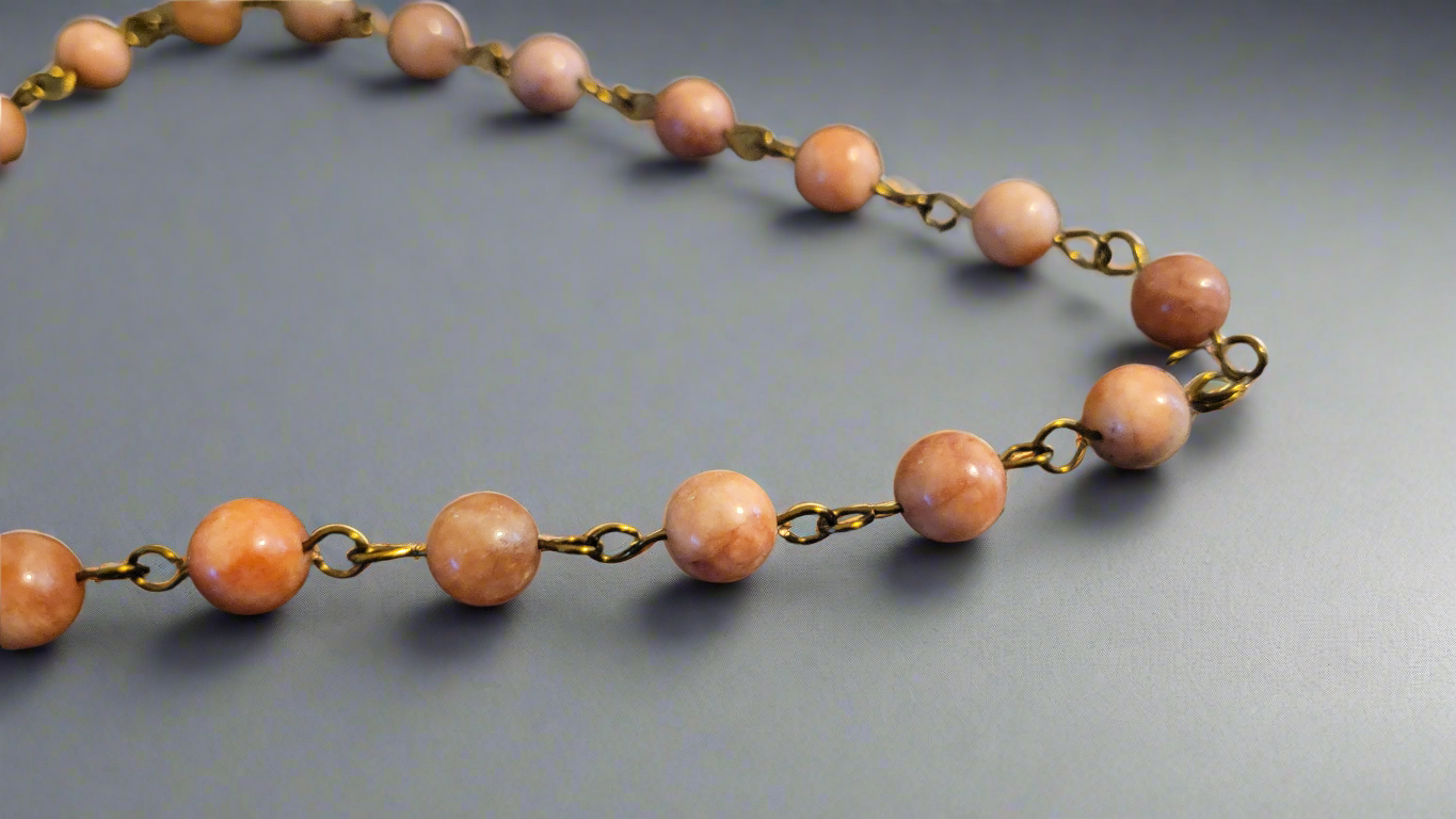 Maria's Sunstone & Copper Necklace