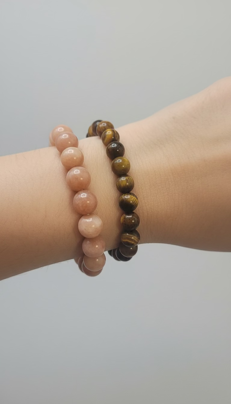 Tiger's Eye Beaded Bracelet