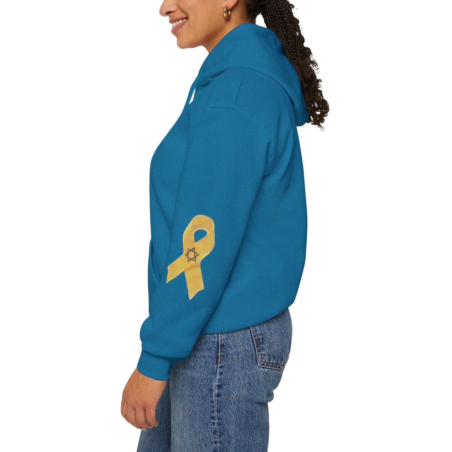 Hooded Sweatshirt Yellow Ribbon Bring Them Home Now