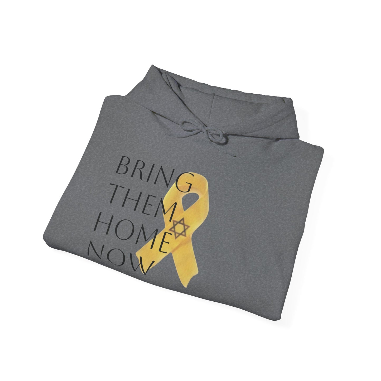 Hooded Sweatshirt Yellow Ribbon Bring Them Home Now