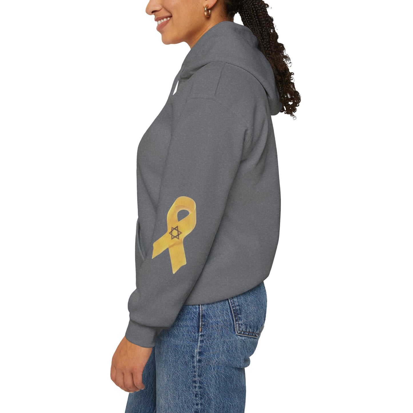 Hooded Sweatshirt Yellow Ribbon Bring Them Home Now
