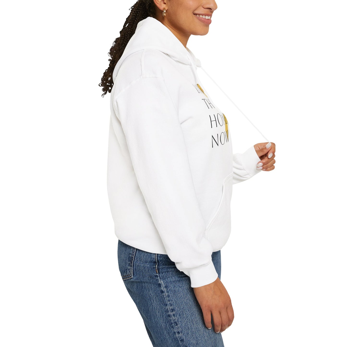 Hooded Sweatshirt Yellow Ribbon Bring Them Home Now