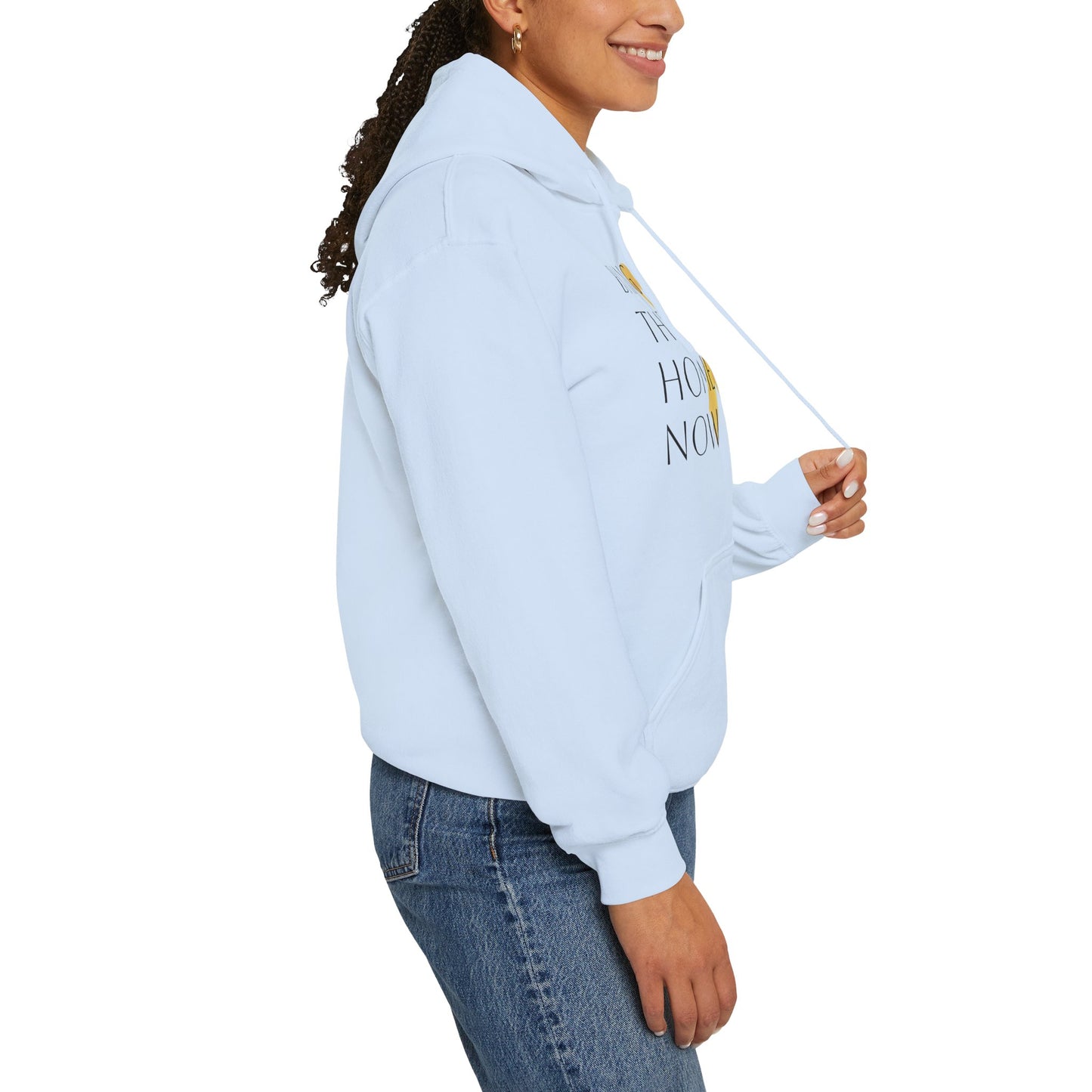 Hooded Sweatshirt Yellow Ribbon Bring Them Home Now
