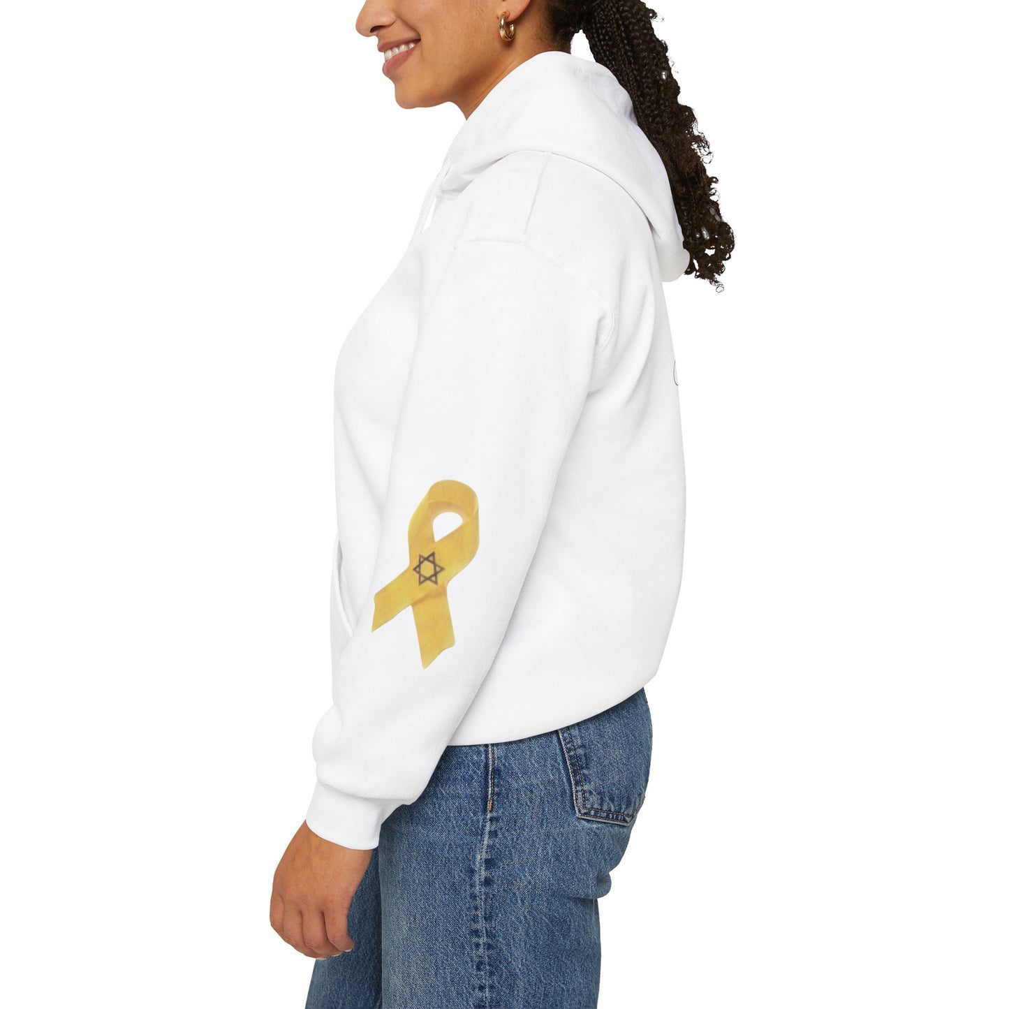 Hooded Sweatshirt Yellow Ribbon Bring Them Home Now