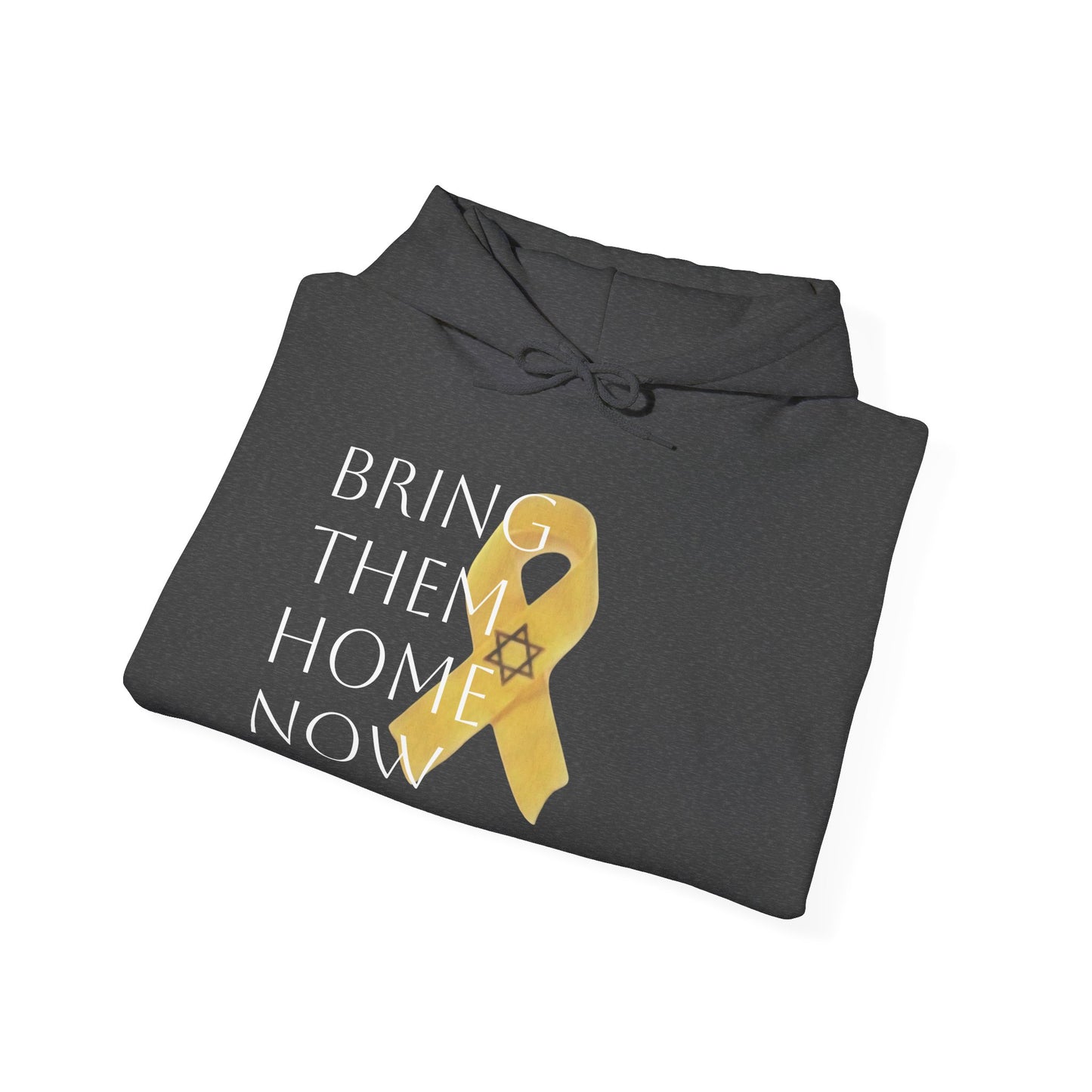 Hooded Sweatshirt Yellow Ribbon Bring Them Home Now