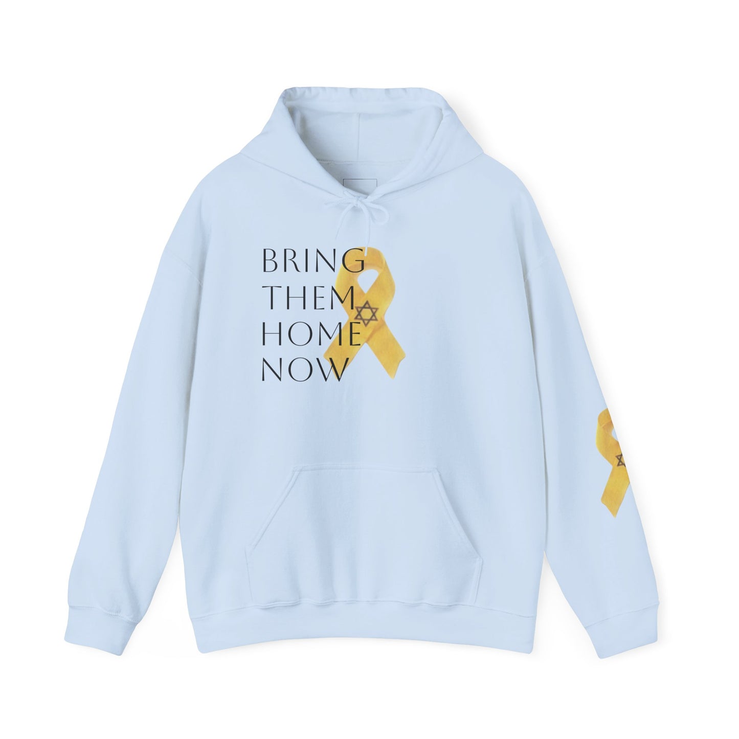 Hooded Sweatshirt Yellow Ribbon Bring Them Home Now