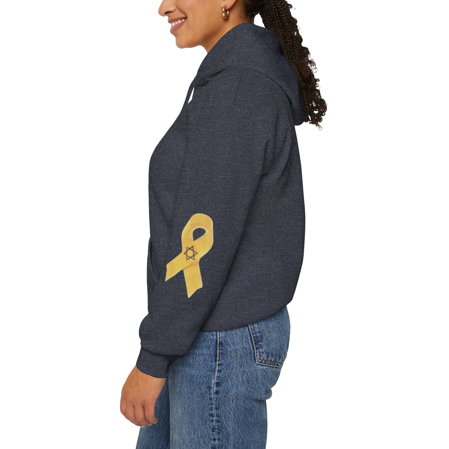 Hooded Sweatshirt Yellow Ribbon Bring Them Home Now