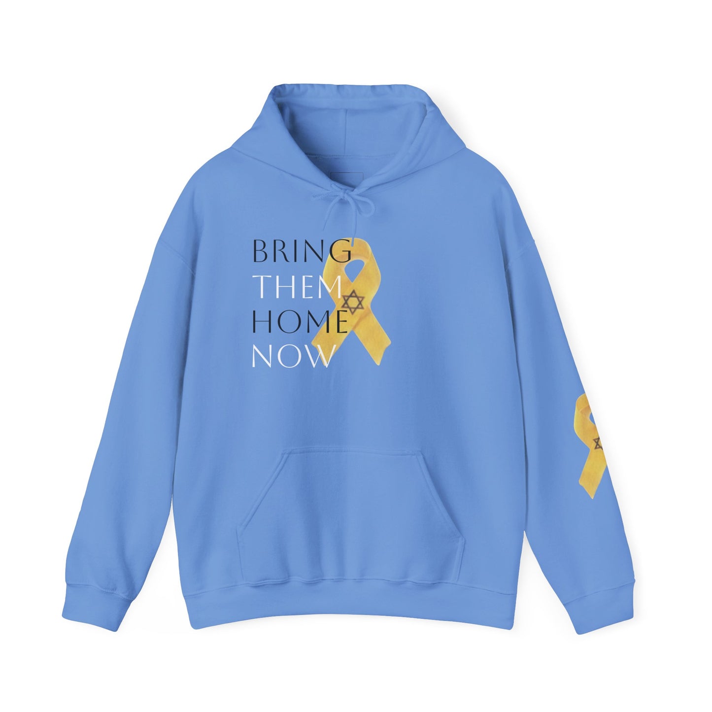 Hooded Sweatshirt Yellow Ribbon Bring Them Home Now