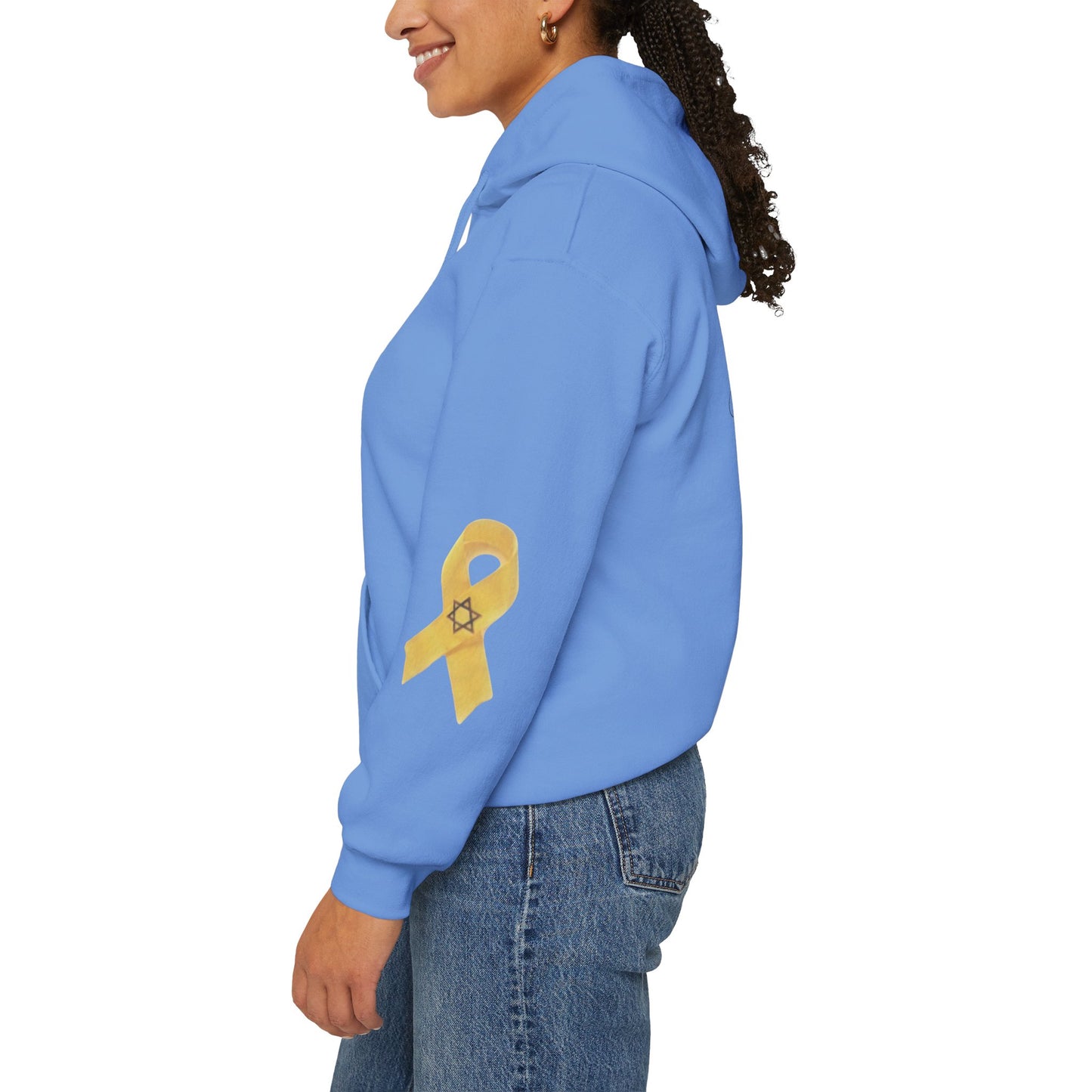 Hooded Sweatshirt Yellow Ribbon Bring Them Home Now