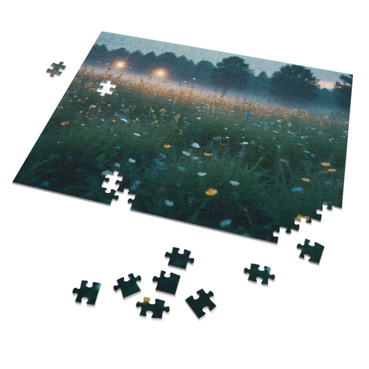 Jigsaw Puzzle - Echoes in the Mist by Chaia Malana Art