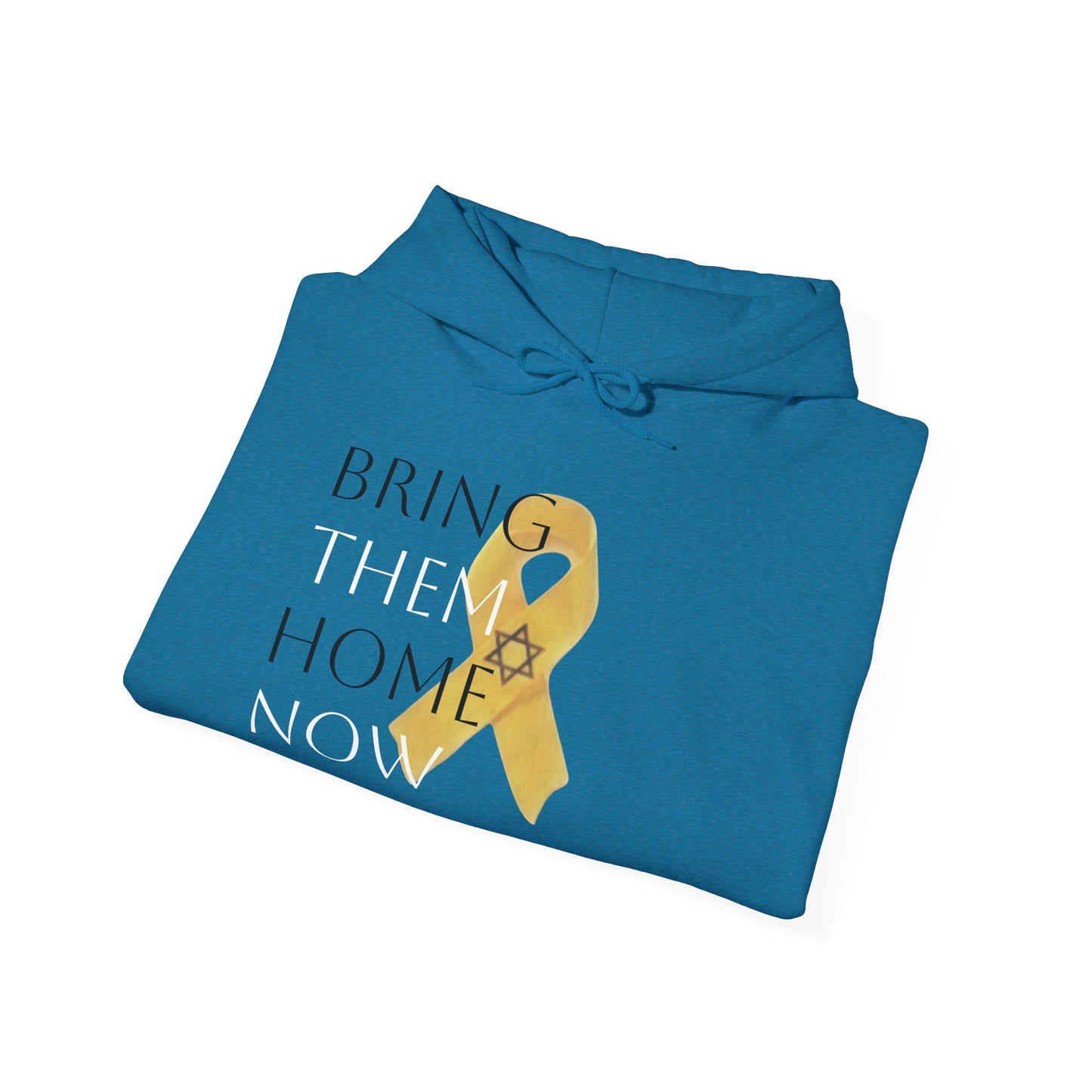 Hooded Sweatshirt Yellow Ribbon Bring Them Home Now