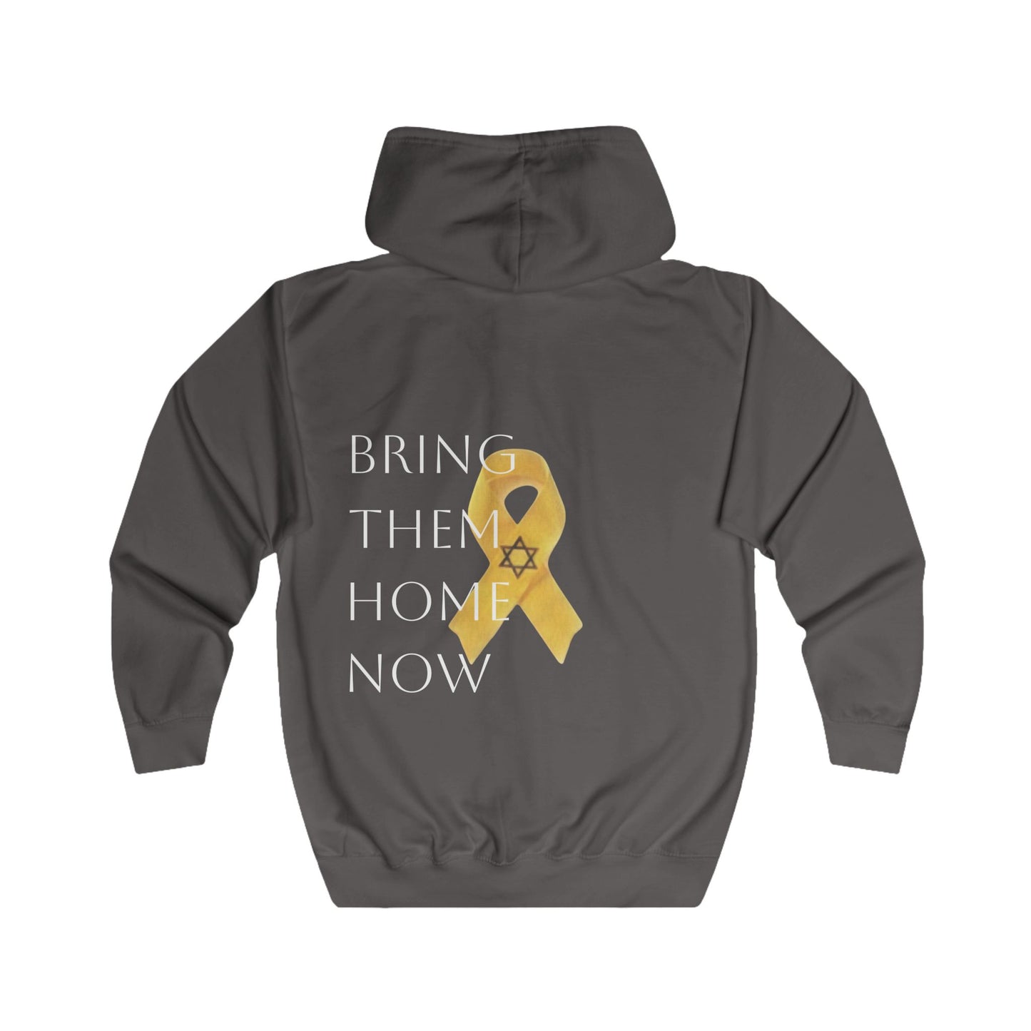 Yellow Ribbon Bring Them Home Now Unisex Full Zip Hoodie