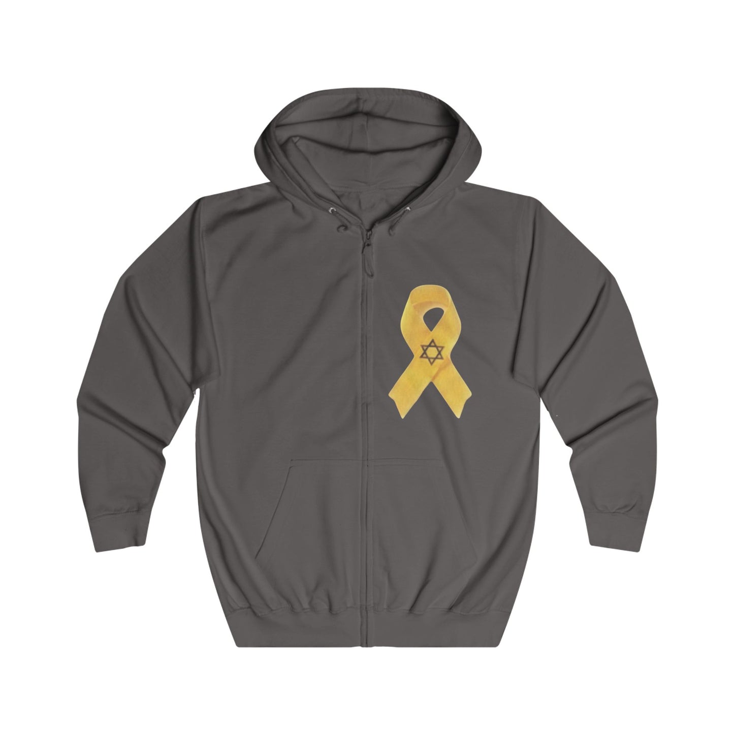 Yellow Ribbon Bring Them Home Now Unisex Full Zip Hoodie