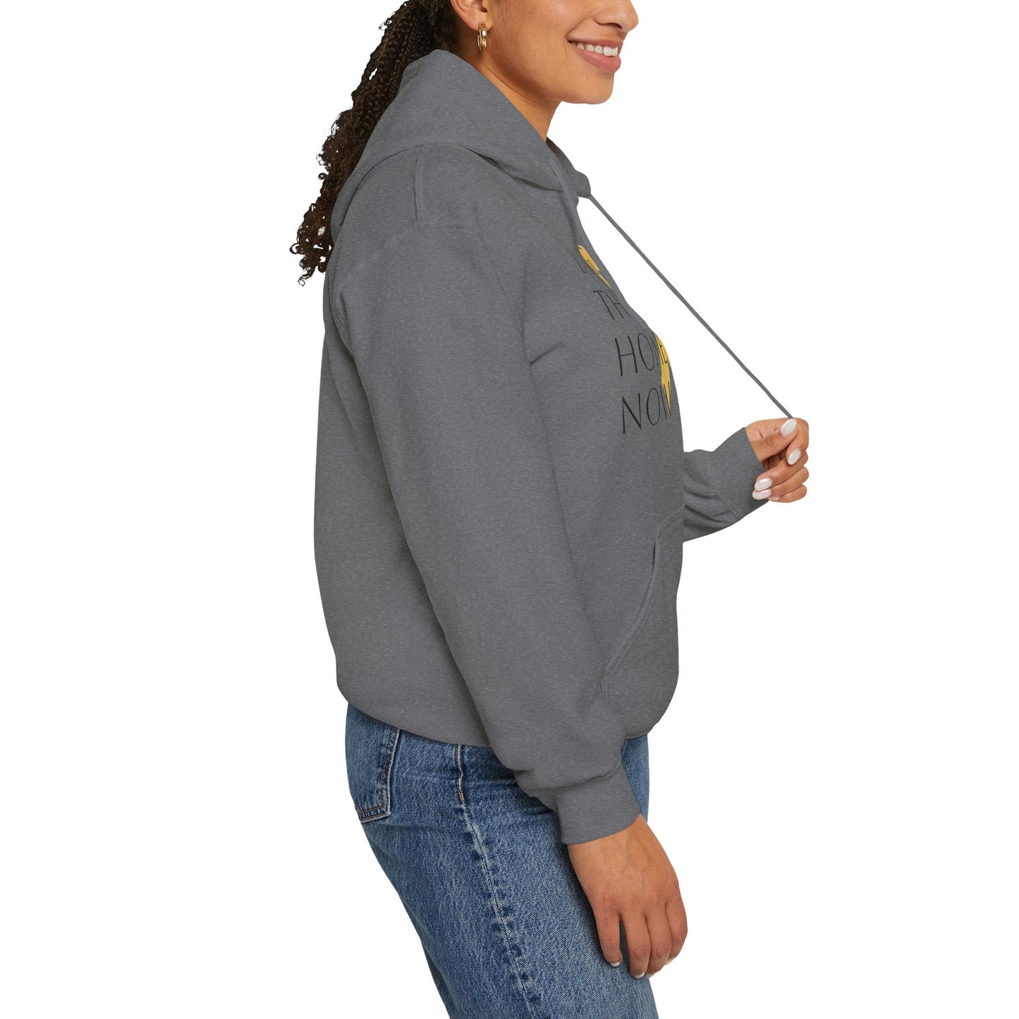 Hooded Sweatshirt Yellow Ribbon Bring Them Home Now