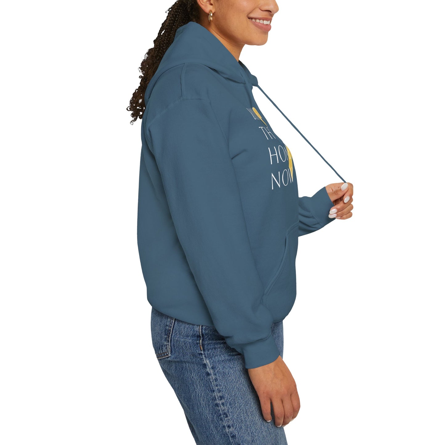 Hooded Sweatshirt Yellow Ribbon Bring Them Home Now