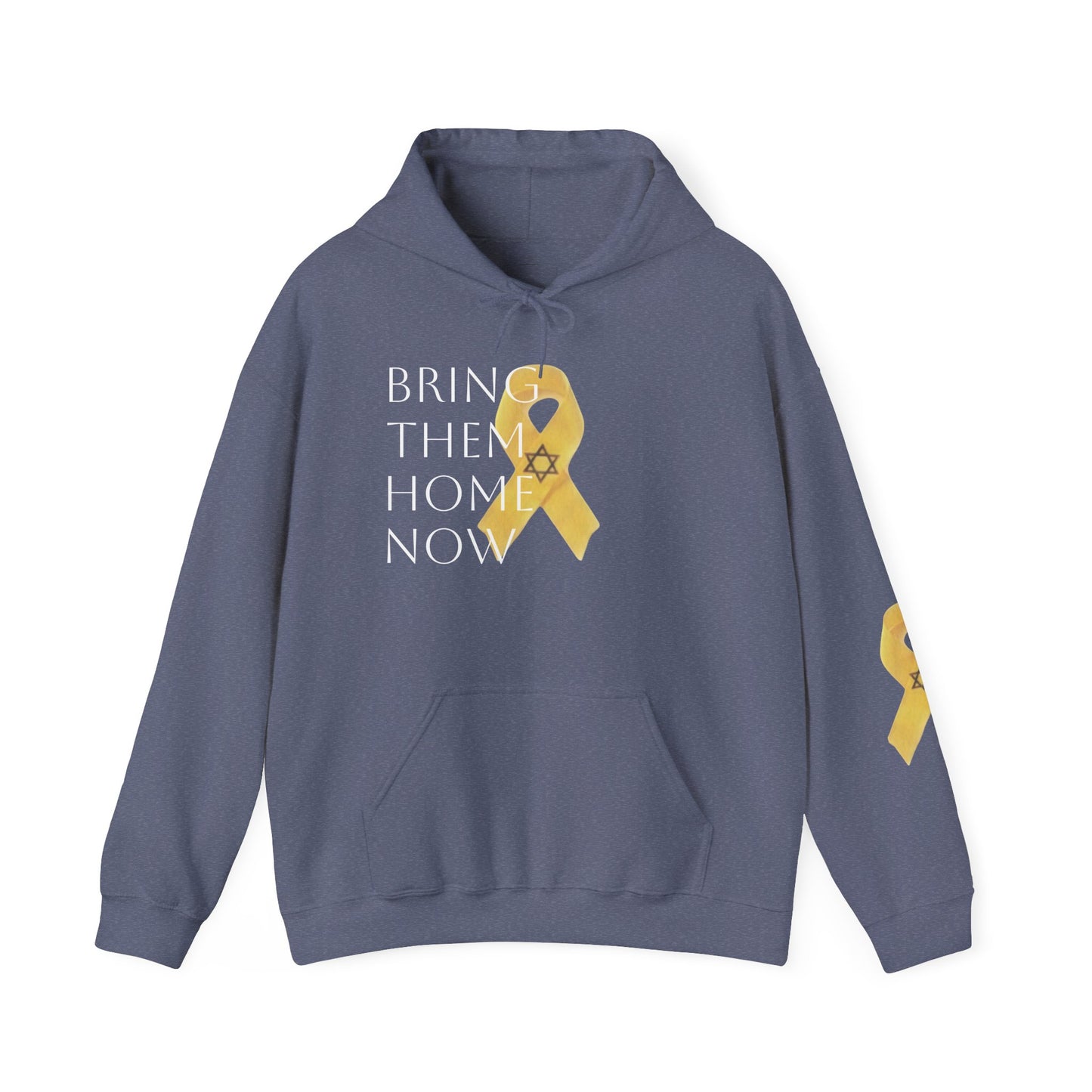 Hooded Sweatshirt Yellow Ribbon Bring Them Home Now