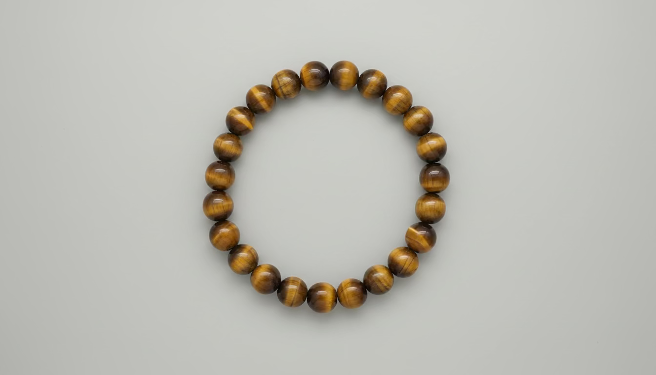 Tiger's Eye Beaded Bracelet