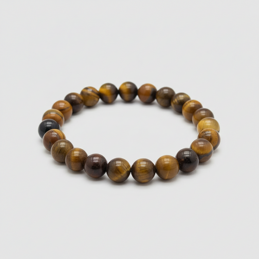 Tiger's Eye Beaded Bracelet