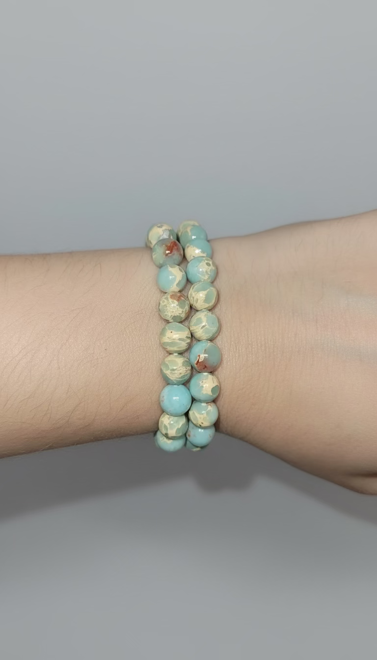 Sea Sediment Jasper Bracelet